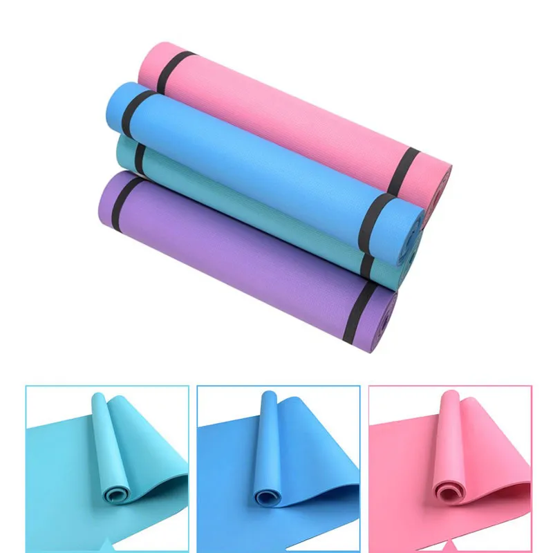 4MM EVA Yoga Mats Anti slip Blanket PVC Gymnastic Sport Health Lose