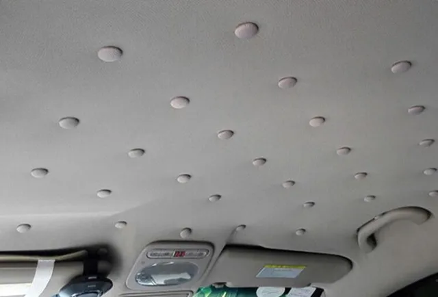 Hot 10pcs Car Interior Ceiling Cloth Fixing Screw Cap For Skoda Octavia A2  A5 A7 Fabia Rapid Superb Yeti Roomster - Auto Fastener & Clip - AliExpress