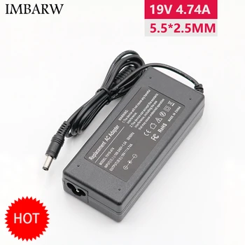 

19V 4.74A 5.5*2.5mm 90W For ASUS AC Adapter Power Supply Laptop Charger ADP-90AB ADP-90CD DB A46C M50 X43B S5 W7 F25