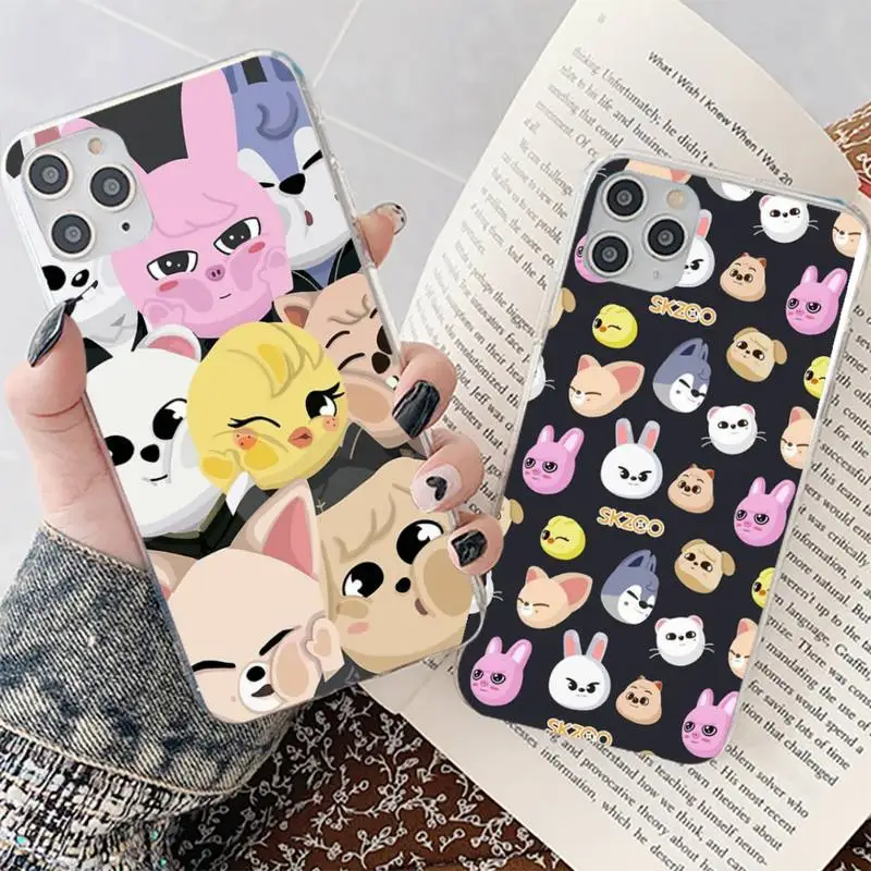 Чехол для iphone 13 11 12 mini pro XS MAX 8 7 6 6S Plus X 5S SE 2020 XR Skzoo Stray Kids |