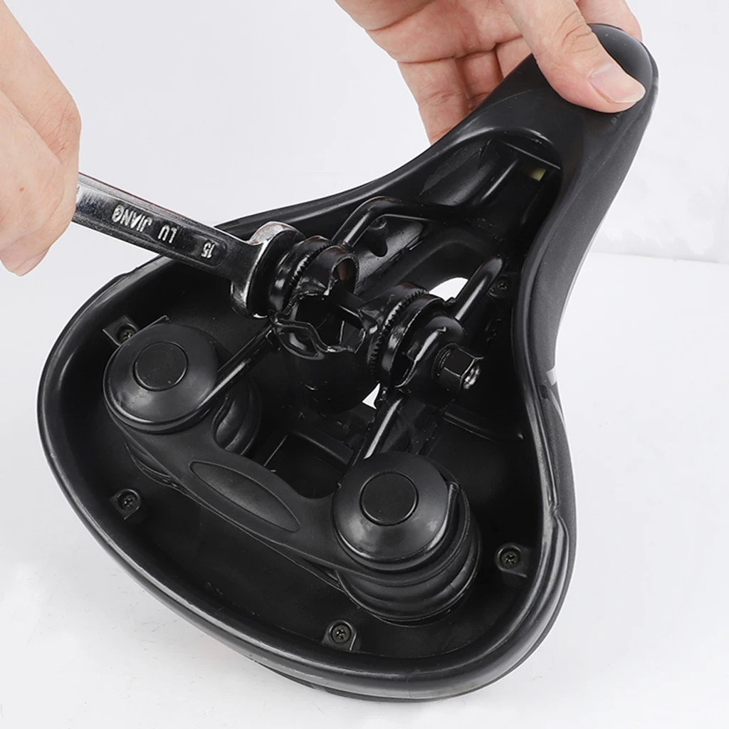 Bicycle Saddle Cushion Mount Clip Bike Seat Collar Quick Release Fix Clamp