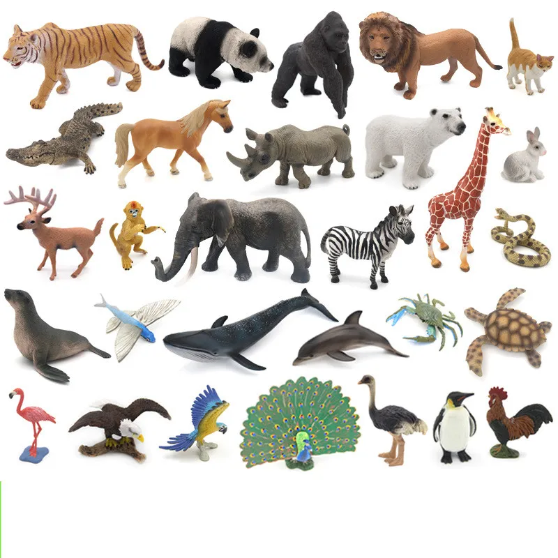 wild animal figurines