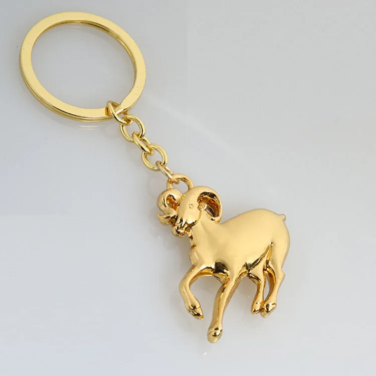 

Goat Key Buckle Year Of The Goat Mascot Key Chain 3d Animal Key Pendant Practical Small Gift Over 10pcs Free With Customer Logo