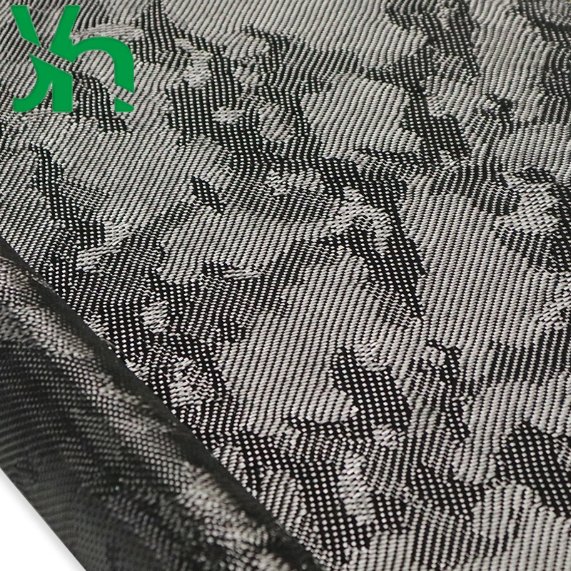 3K210g black Camouflage Carbon Fiber Aramid for DIY auto parts, engine compartment appearance car interior Surface decoration