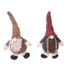 Aliexpress - 2pcs Xmas Toy Hanging Pendant Ornament Doll Home Dwarf Faceless Gnome Festival