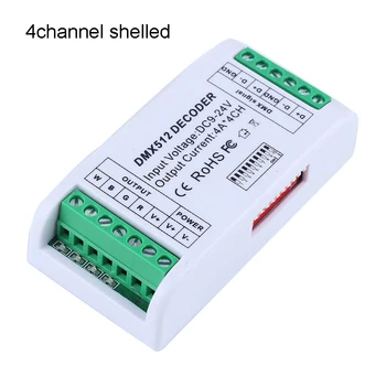 

Accessories Decorated Constant Voltage Wide Use Mini Controller Tool Light DMX512 Bars Strip LED Decoder Home 3/4 Channel