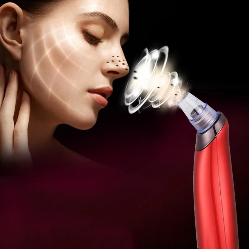 Blackhead Remover Vacuum Suction Face Deep Pore Cleaner Electric Acne Pimple Remover Tool Dark Spot Remover for Face Beauty Tool