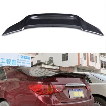 

For Toyota Mark X spoiler 2010--2017 year rear wing Renntech style Sport body kit Accessories real carbon fiber