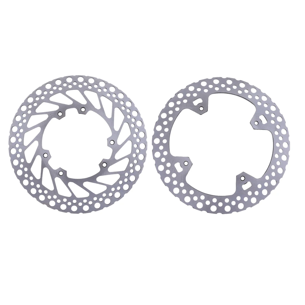 4 Sets 240mm Motorbike Front Rear Brake Disc Rotors for Honda-HM CRE300FX/CRE500FX 2008-2009 Motorcycles