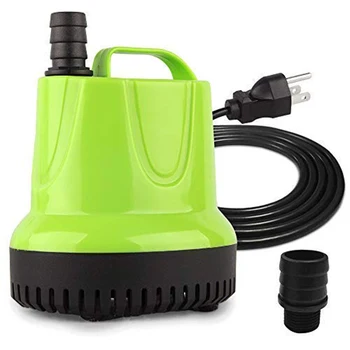 

Small Submersible Water Pump For Pond, Aquarium, Hydroponics, Fish Tank Fountain With Power Cord Eu Plug