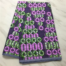 6 ярдов африканская ткань полиэстер воск ткань Анкара ткань текстиль дешевый Африканский Воск принты ткань