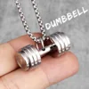 Silver Dumbbells
