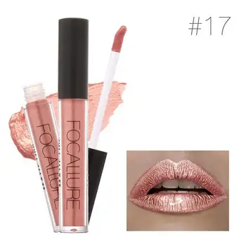 

Metallic Matte Vivid Color Moisturizing Non-Stick No fading Long Lasting Waterproof Durable Lip Gloss Makeup Cosmetic Beauty