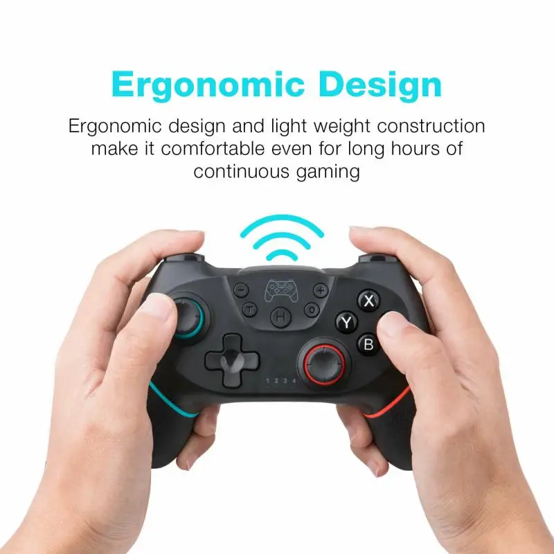 

For Nintend Switch Pro NS-Switch Pro Game Console Gamepad Wireless-Bluetooth Gamepad Game Joystick Controller with 6-Axis Handle