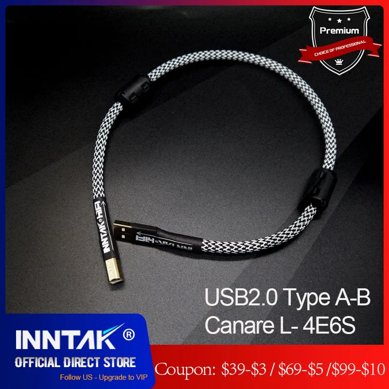A019 HiFi 2 0 USB A-B 4N OFC Canare аудио кабель для ПК MP3 CD DVD усилитель DAC | Электроника