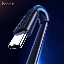 Baseus usb type C кабель USBC Быстрая зарядка зарядное устройство USB-C type-c кабель для samsung S10 S9 S8 Xiaomi Mi 9 8 huawei OnePlus 6t 6 5t
