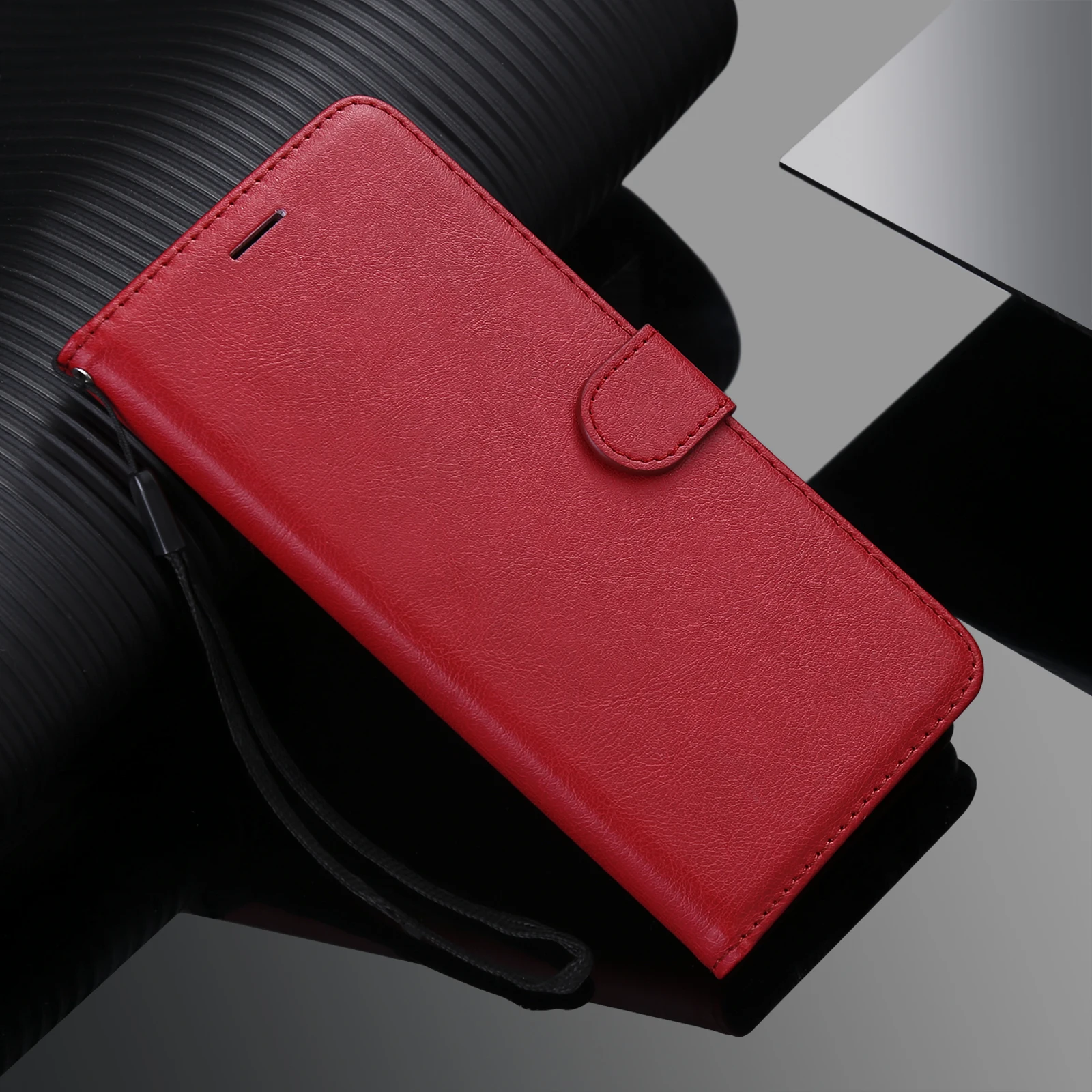 Leather Phone Case For OPPO A7 A5S AX5S AX7 A7N A12 A9 F11 Pro A8 A31 A52 A72 F5 A73 F7 F9 R17 A1K C2 A5 A3S Wallet Flip Case oppo phone cover