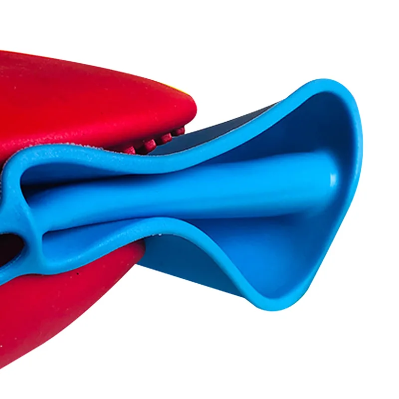 1Pc Silicone Heat Resistant Gloves Clips Insulation Non Stick Anti-slip Pot Bowel Holder Clip Cooking Baking Oven Mitts