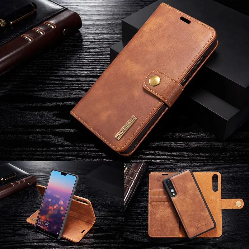 Многофункциональная сумка для телефона Huawei P20 P30 P40 Mate 30 20 Pro Lite Магнитный съемный