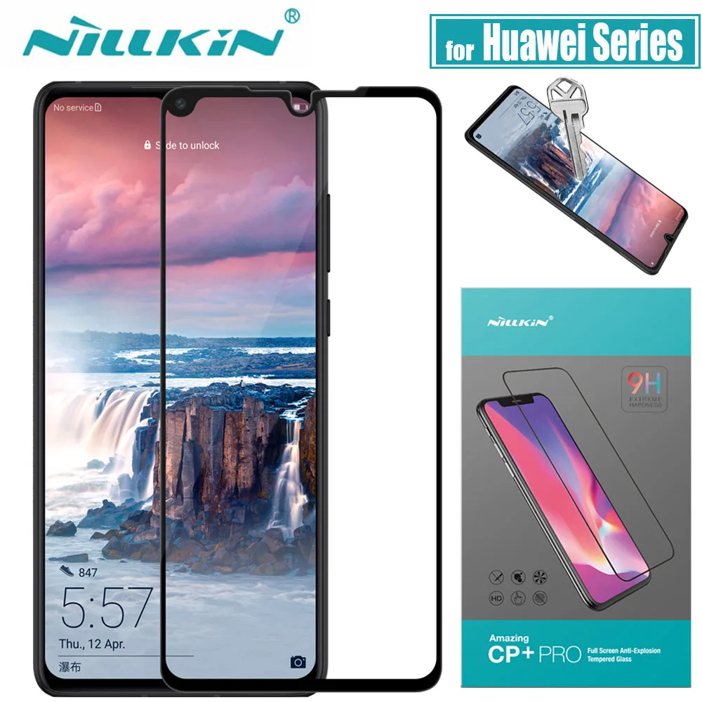 

Huawei P30 Lite Glass Screen Protector Nillkin 2.5D Full Cover Saftey Protective Glass for Huawei Honor 20 Pro Tempered Glass