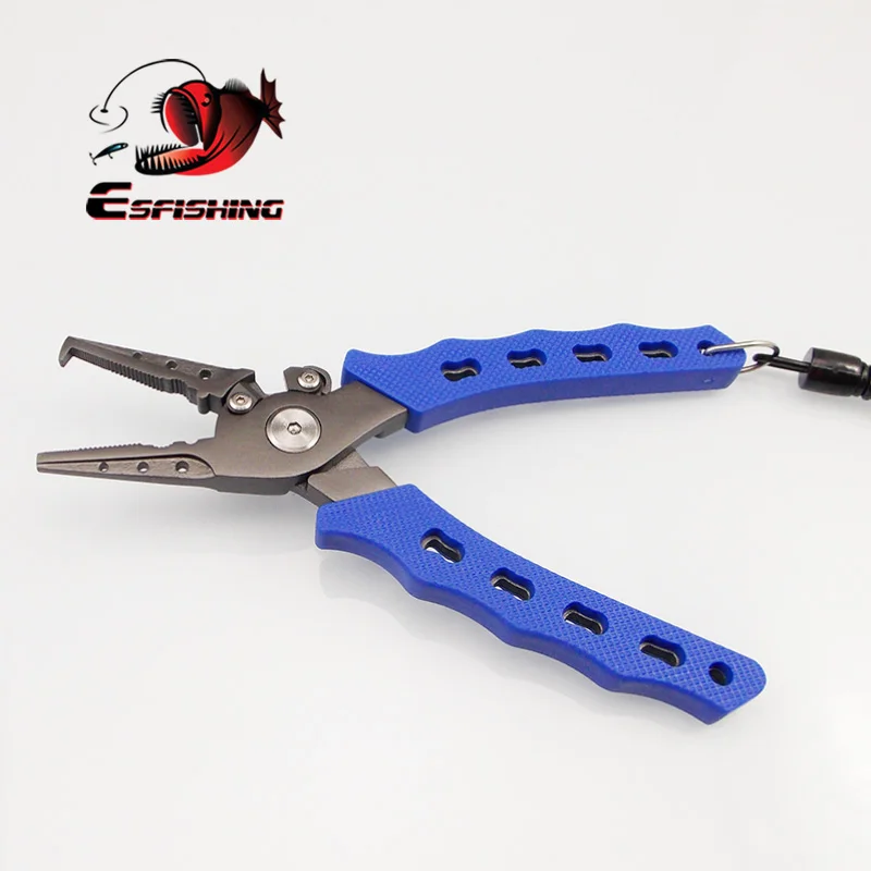 KESFISHING рыболовный зажим многофункциональные плоскогубцы для кемпинга безопасные