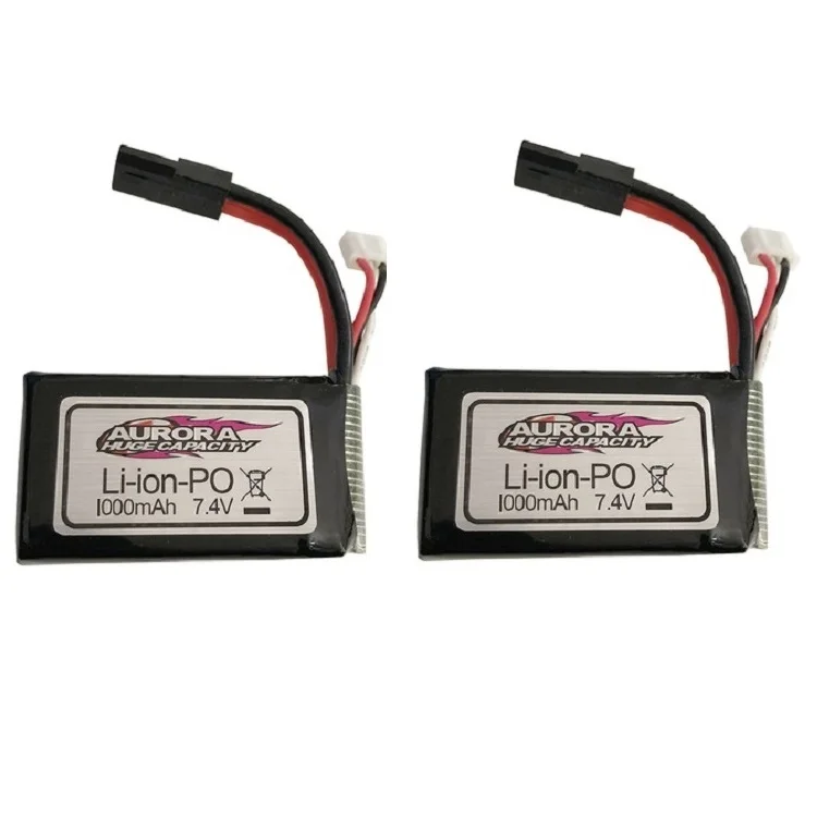 Ewellsold 7,4 v 1000mAh сменная батарейка/USB зарядное устройство для Xinlehong 9130 9136 9137 Высокоскоростной RC грузовик Радиоуправляемая машина XLH 9130