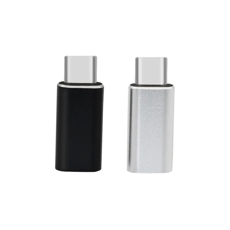 Type c адаптер 8 Pin Женский к type-c Мужской адаптер USB C кабель конвертер Зарядка для Xiaomi mi6 mi5 huawei P9
