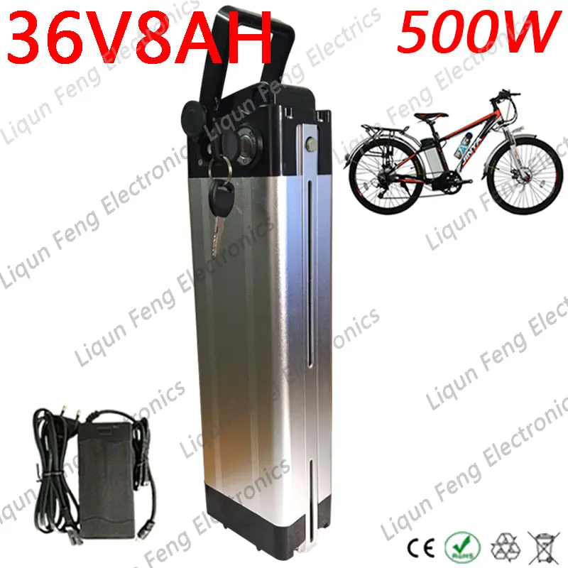 Литиевая батарея 36 в 500 Вт В 8 Ач 9 10 11 для двигателя Bafang/8fun 250 350 | Спорт и развлечения