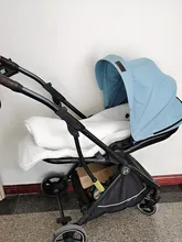 Cochecito de bebé 3 en 1, carrito de bebé ligero con marco de aluminio de paisaje alto, con asiento de coche para recién nacido, sin impuestos en la UE Coballe