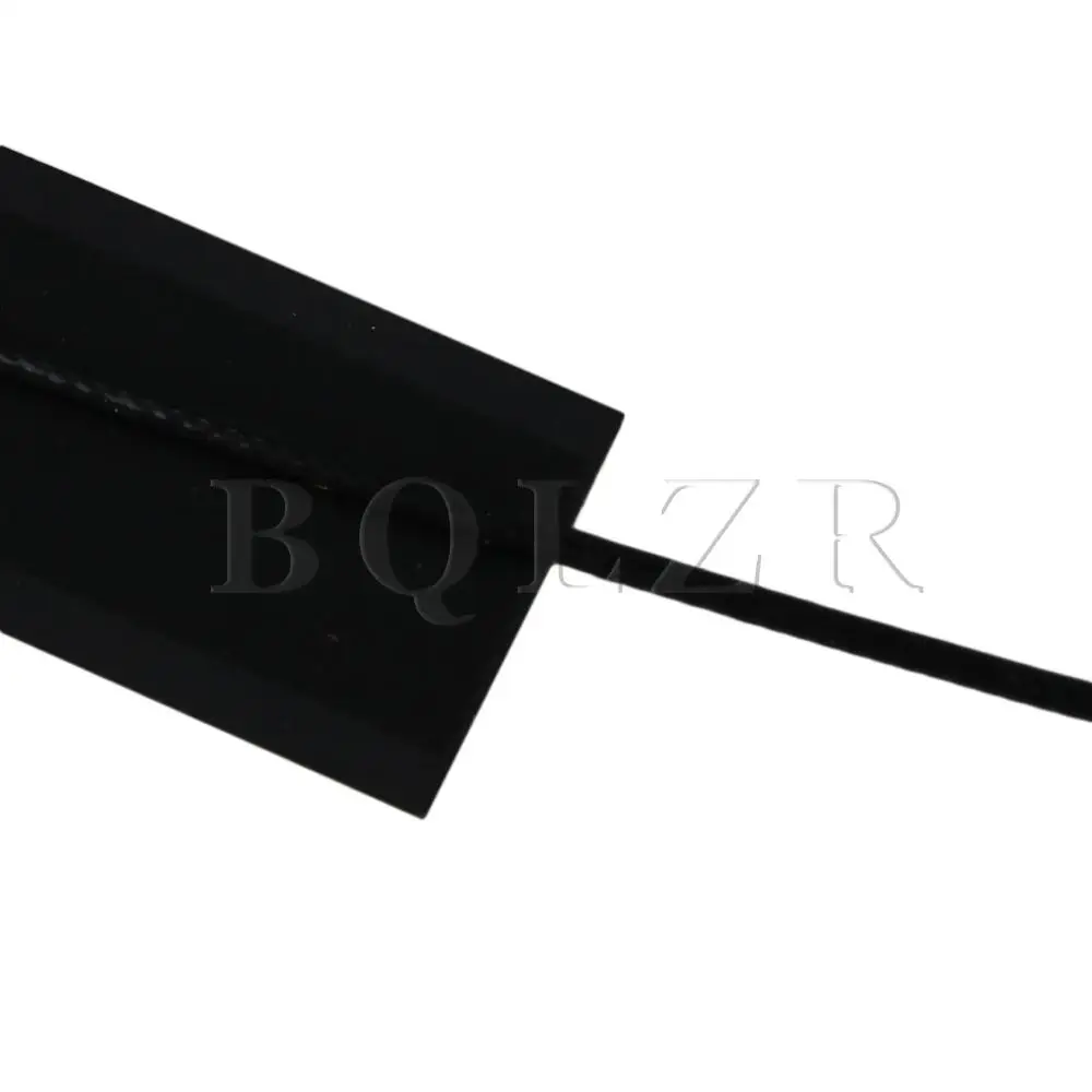 BQLZR 2pcs Черная внутренняя антенна с высоким коэффициентом усиления сварная 50x14 мм длина провода 6 см