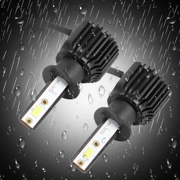 

2 Pcs Mini H4 LED H7 Bulb Car Headlight H11 H1 H8 H3 H9 H16/5202 Auto Headlamp LED Car Light Auto Product Car Accessories