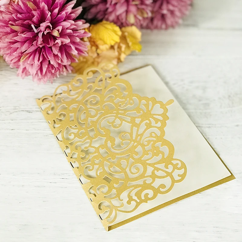  heart lace Shape Dies Wedding invitation Metal Cutting Dies for DIY Scrapbooking border Craft Die C - 4.00003E+12