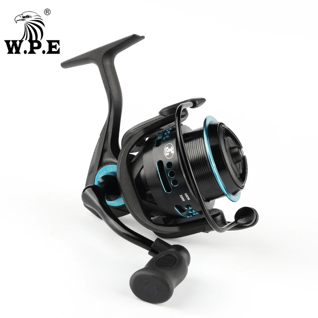 Fishing Reel New 5.2:1 Gear Ratio High Speed Spinning Reel Carp for  Saltwater (Color : HK, Size : 5000 Series)