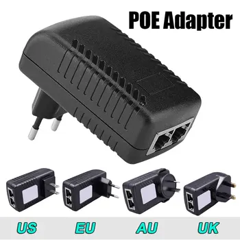 

24V 1A POE Switch Electrical Adapter Power Adapter Converter Network Device Supply Adapter US/EU/AU/UK POE Plug