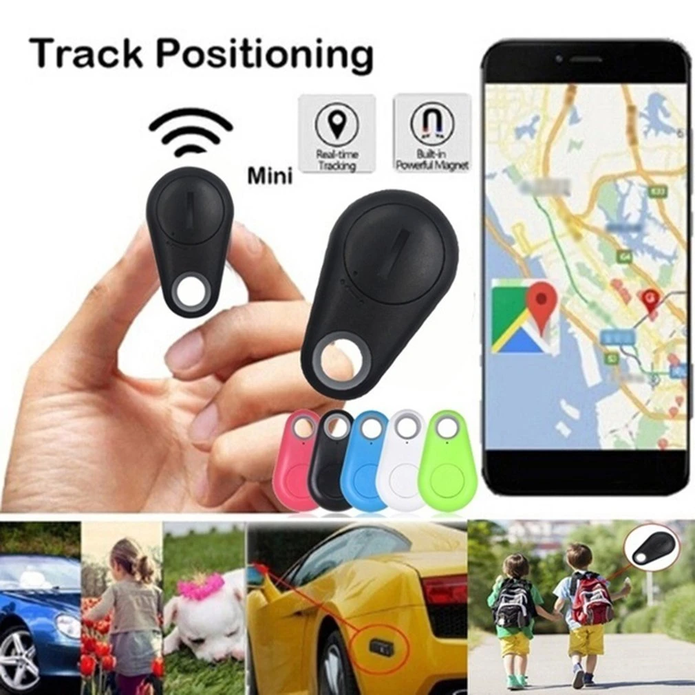 Anti-lost Keychain Bluetooth Key Finder Device Mobile Phone Lost Alarm Bi-Directional Finder Artifact Smart Tag GPS Tracker tracking device