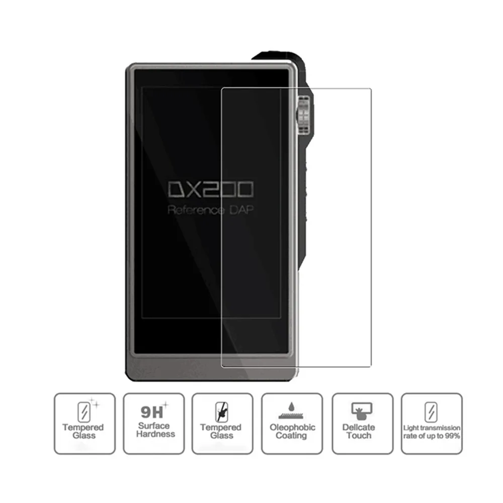 Закаленное стекло для IBASSO DX220 2 шт. переднее и заднее закаленное защита экрана от