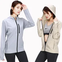 Женские спортивные куртки для фитнеса, бега, спортивный костюм на молнии с капюшоном, зимние теплые быстросохнущие Топы с длинным рукавом для занятий йогой, тренажерного зала, пальто для девочек
