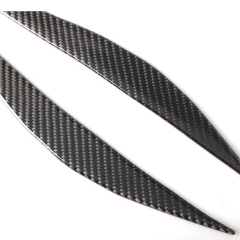 

Dustproof Headlight Eyelid Sticker Glossy Exterior Accessories Eyebrow