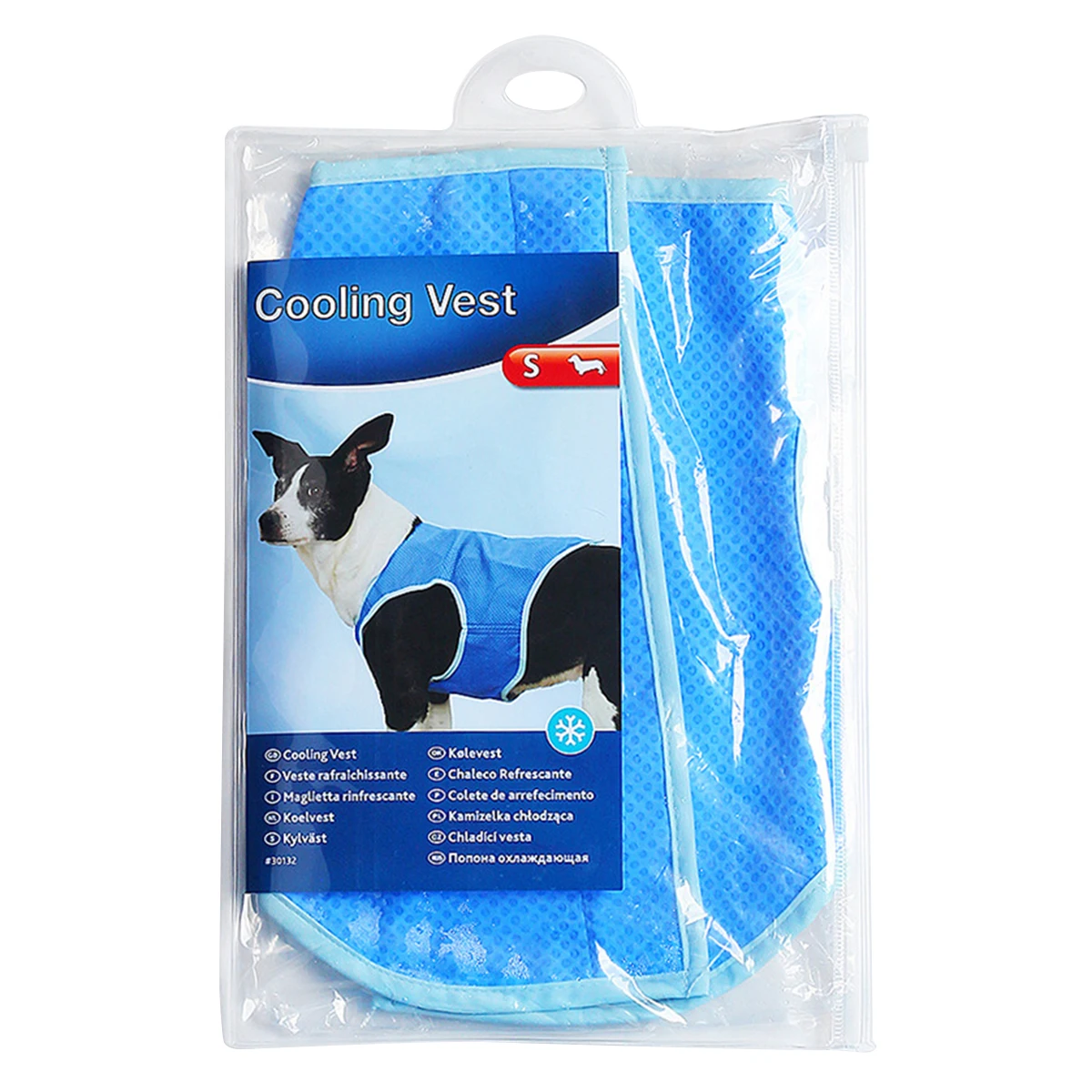 Summer Dog Cooling Vest Breathable Cooling Coat Outdoor Sunscreen