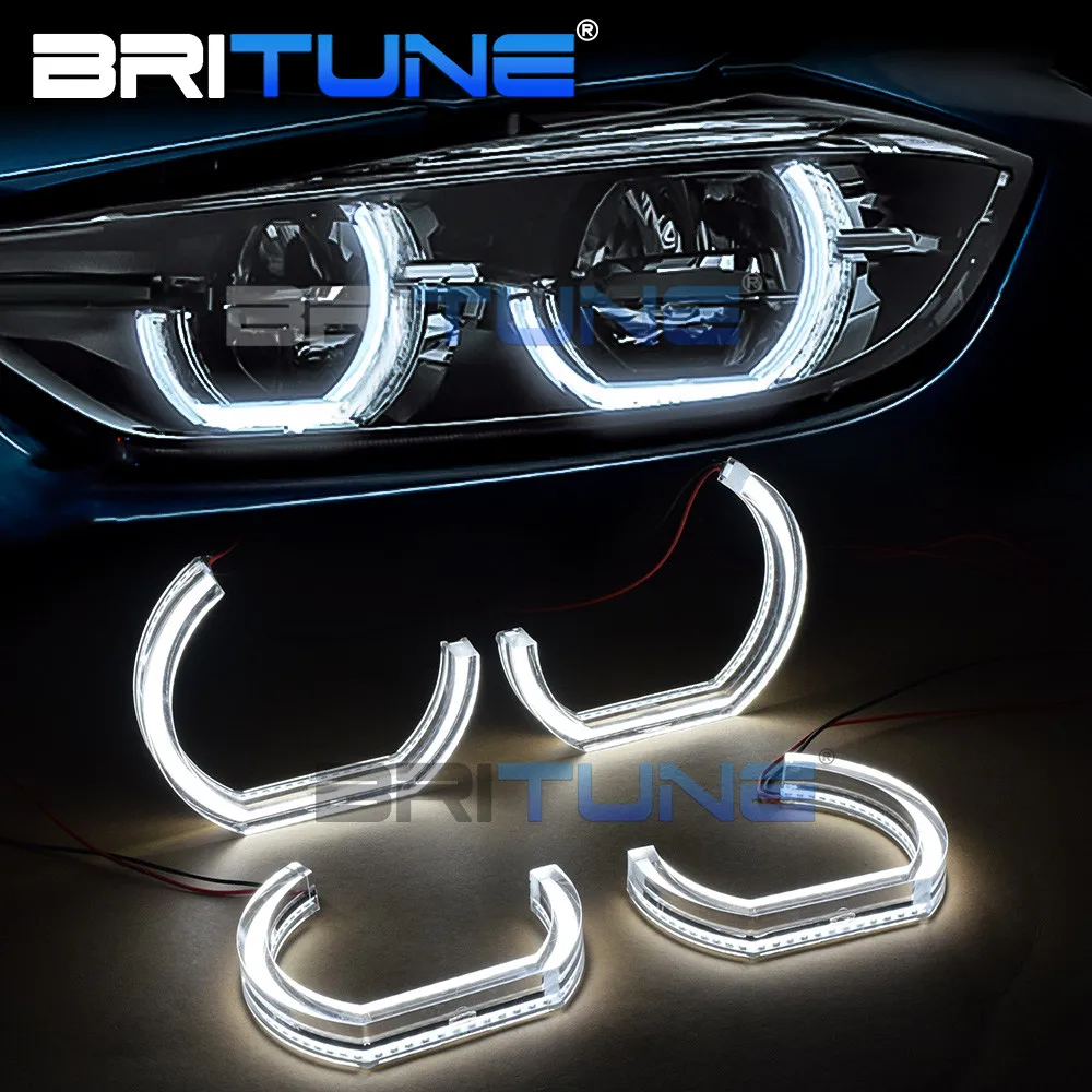 

LED Angel Eyes For BMW E60 E91 F10 F30 E92 E61 E93 E87 E82 M5 Headlight Accessories DTM Halo Rings Kit LED Lamps Car DIY Tuning