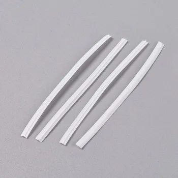 

1000pcs PE Plastic Nose Wire for Face Mask For DIY Mask Making Material,with Galvanized Iron Wire Single Core Inside