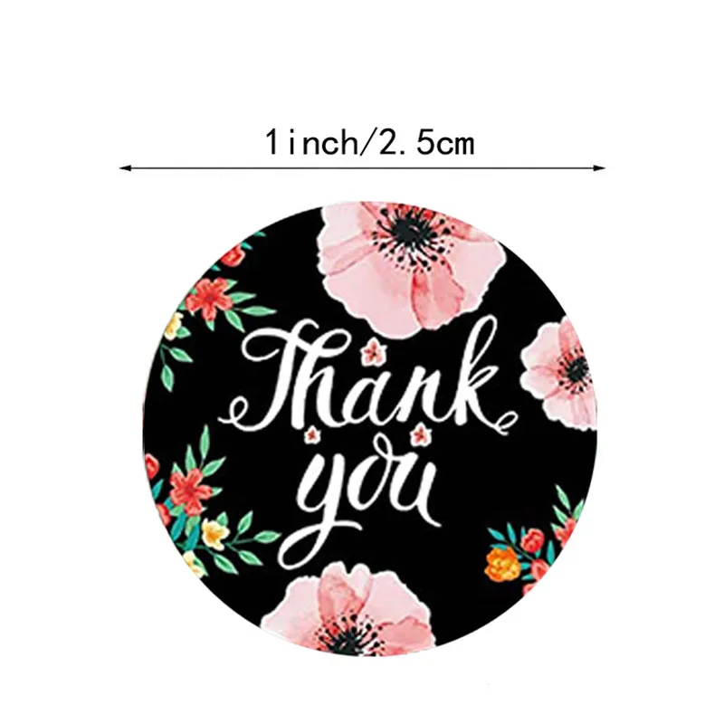 500pcs thank you stickers scrapbooking for envelope seal labels stickersUTJ0 