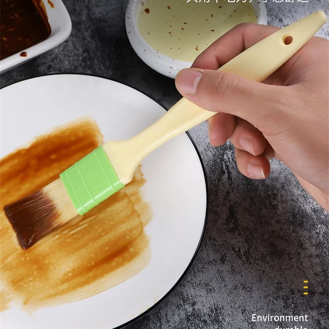 10pcs Silicone Pastry Basting Brush for Baking, Cooking, Food, Sauce Butter,  Oil, Barbecue BBQ Grilling - AliExpress