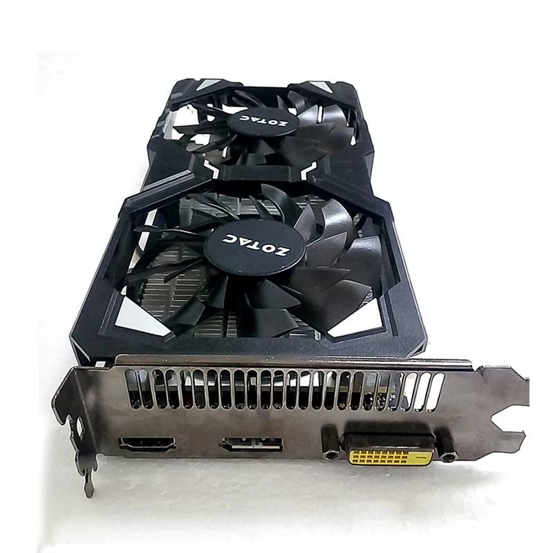 Видеокарта ZOTAC NVIDIA GeForce GTX1060 3 ГБ игровой ПК GPU GTX 1060 GDDR5 192 бит видеокарта б/у