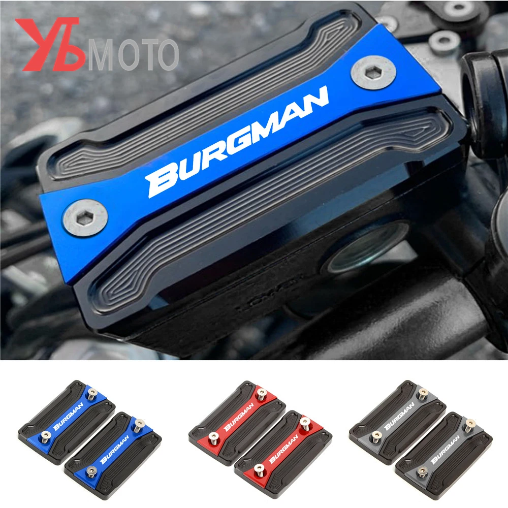 

Крышка Резервуара для жидкости, подходящая для SUZUKI BURGMAN 650, AN650, 2006-2020, 2018, 2019 мотоциклов, Передний Цилиндр тормозной муфты, масляная крышка, 1 пара