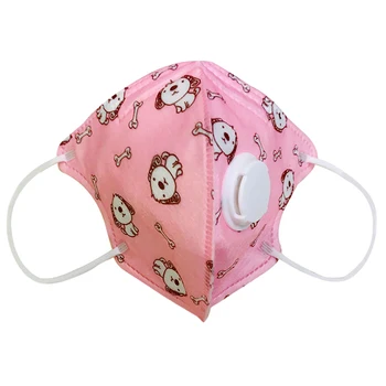 

Disposable Children Masks Air Purifying Dust Pollution Vented Respirator Face Masks With Breathing Valves 0-10 Years Old