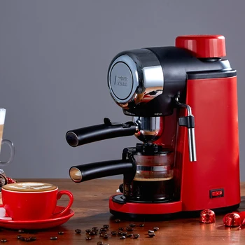 

Coffee Machine Italian Semi Automatic Hand Hit Foam Small Mini Coffee Macker Espresso Stainless Steel