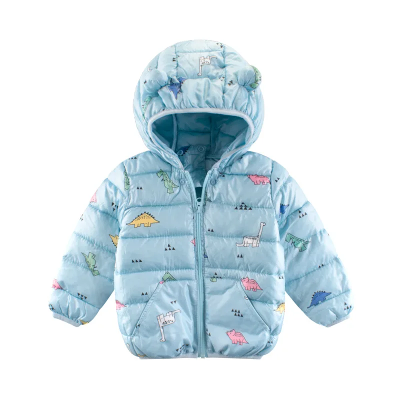 

Winter Boy Outwear Coat Children cotton-padded jacket warm cotton Parkas clothes children's clothes Cartoon print baby clothes