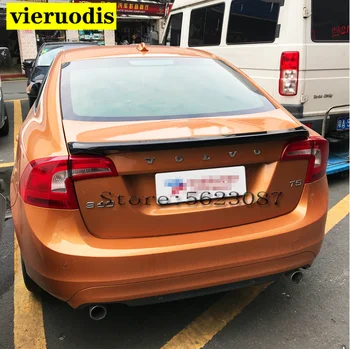 

For Volvo S60 2012-2017 ABS material spoiler High quality any color or primer car rear wing car landscaping decorative spoiler