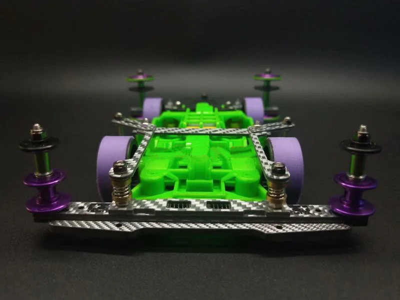 1 компл. Tamiya мини 4WD модель автомобиля с зеленым MSL/MS-L шасси внутри подвеска Весна передние/задние пластины EVA
